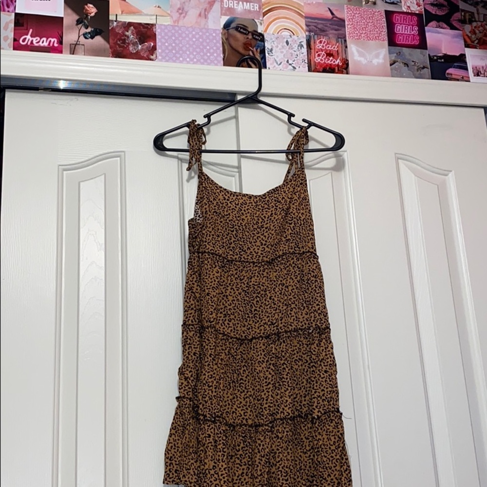 super cute cheetah print dress